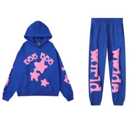 Sp5der Beluga Tracksuit Blue