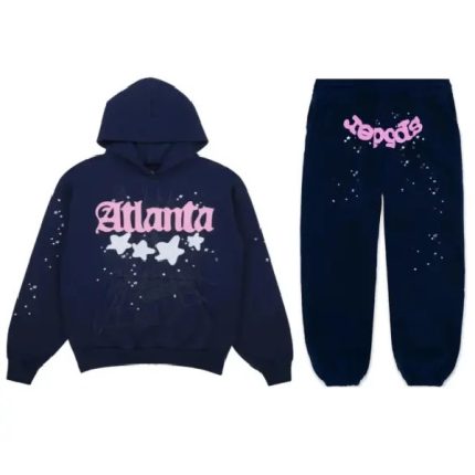 Sp5der Atlanta Tracksuit Navy
