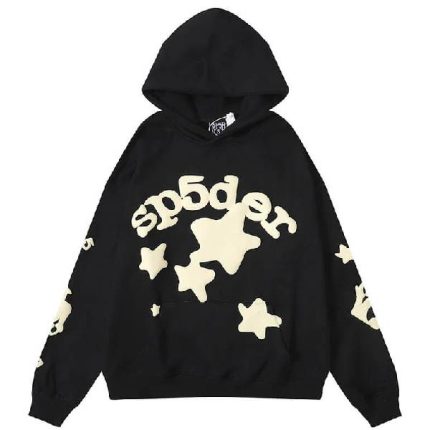 Sp5der Beluga Black Hoodie