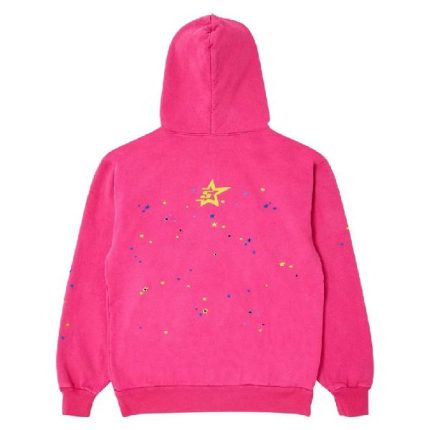 New Sp5der P*NK V2 Hoodie Pink
