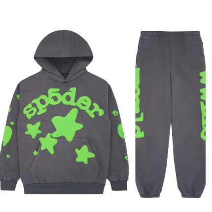 Sp5der Slate Grey Tracksuit