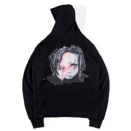 Sp5der 555 Angel Black Hoodie
