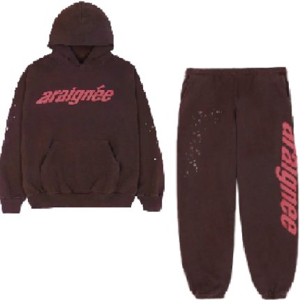 Brown Sp5der Araignee Tracksuit