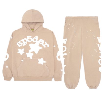 Sp5der Belluga Light Brown Tracksuit