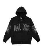Palace Sp5der Zip Hoodie – Black