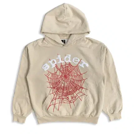 SP5DER LOGO HOODIE – CREAM