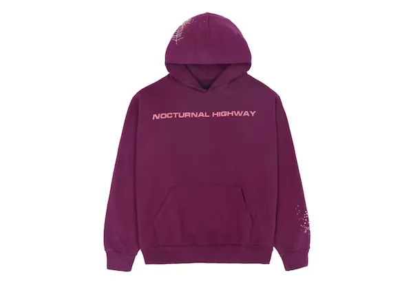 SP5DER NOCTURNAL HIGHWAY HOODIE – PURPLE SP5DER NOCTURNAL HIGHWAY HOODIE – PURPLE