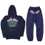 Sp5der 555 555 Tracksuit – Blue