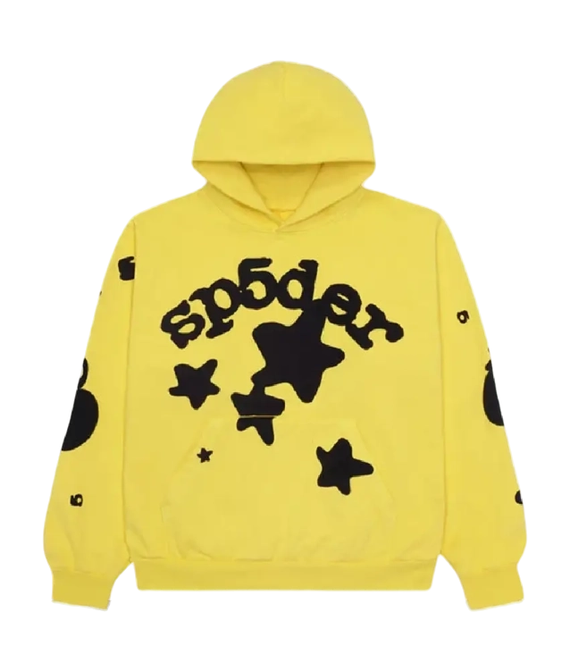 Sp5der Beluga Hoodie Sp5 Black Logo – Gold Sp5der Beluga Hoodie Sp5 Black Logo – Gold