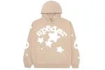 Sp5der Beluga Hoodie – Light Brown