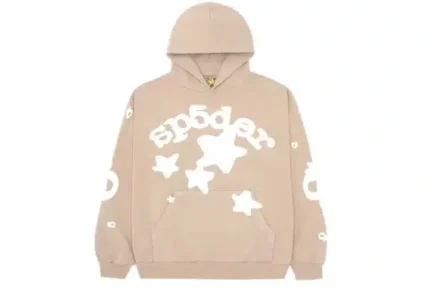 Sp5der Beluga Hoodie – Light Brown