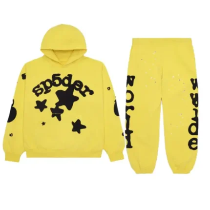 Sp5der Beluga Tracksuit – Gold