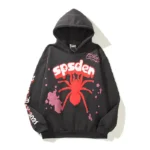 Sp5der Printed Cotton Hoodie – Multi Colors