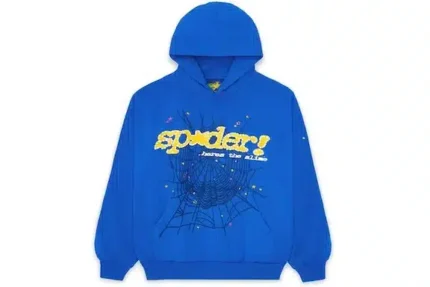 Sp5der TC Hoodie – Blue