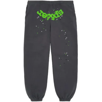 Sp5der Wait Web Sweatpants Slate Grey