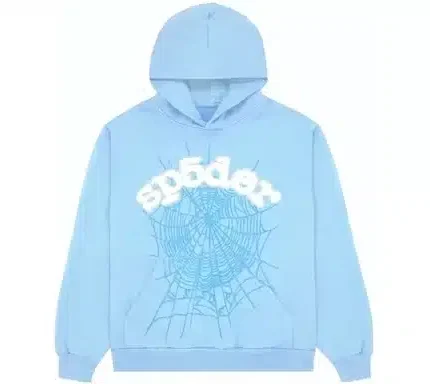 Sp5der Web Hoodie – Sky Blue