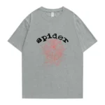 Sp5der Young Thug King T Shirt – Grey