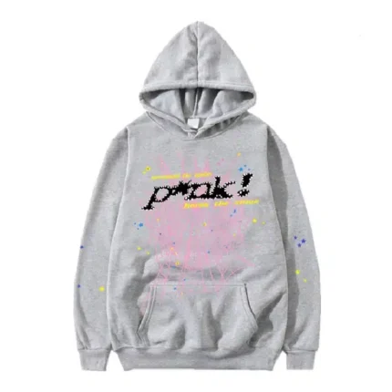 Spider Punk Hoodie – Grey