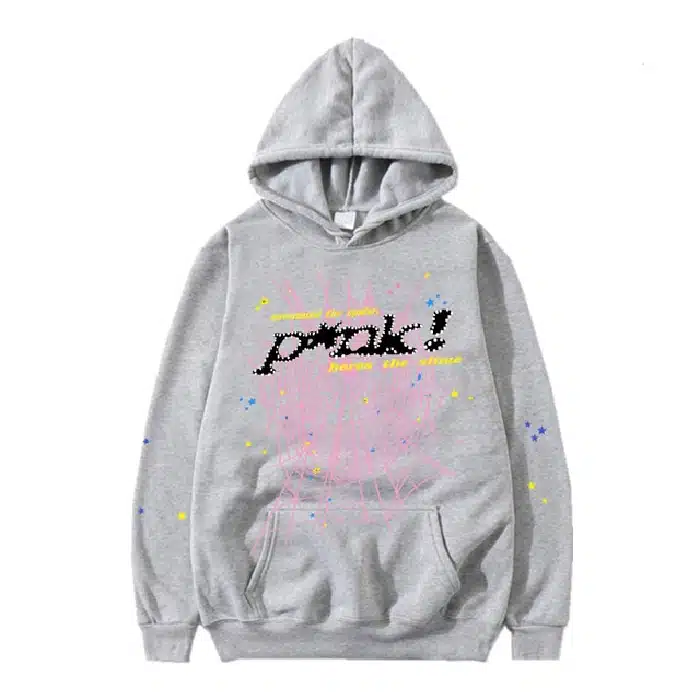 Spider Punk Hoodie – Grey Spider Punk Hoodie – Grey