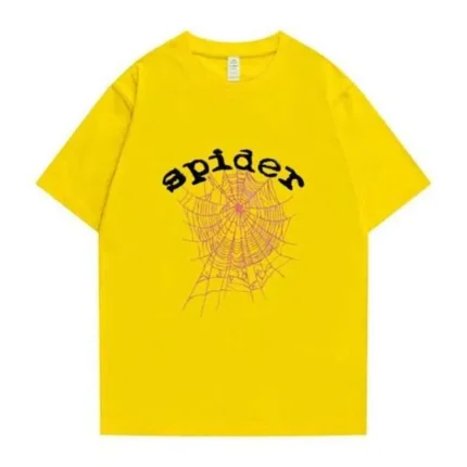 Spider Young Thug King T Shirt – Yellow